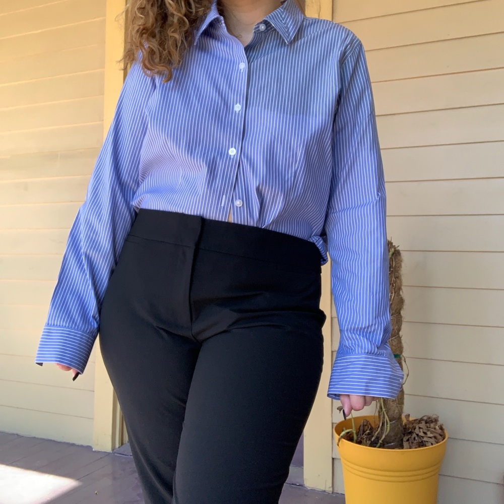 Cute vintage work button down